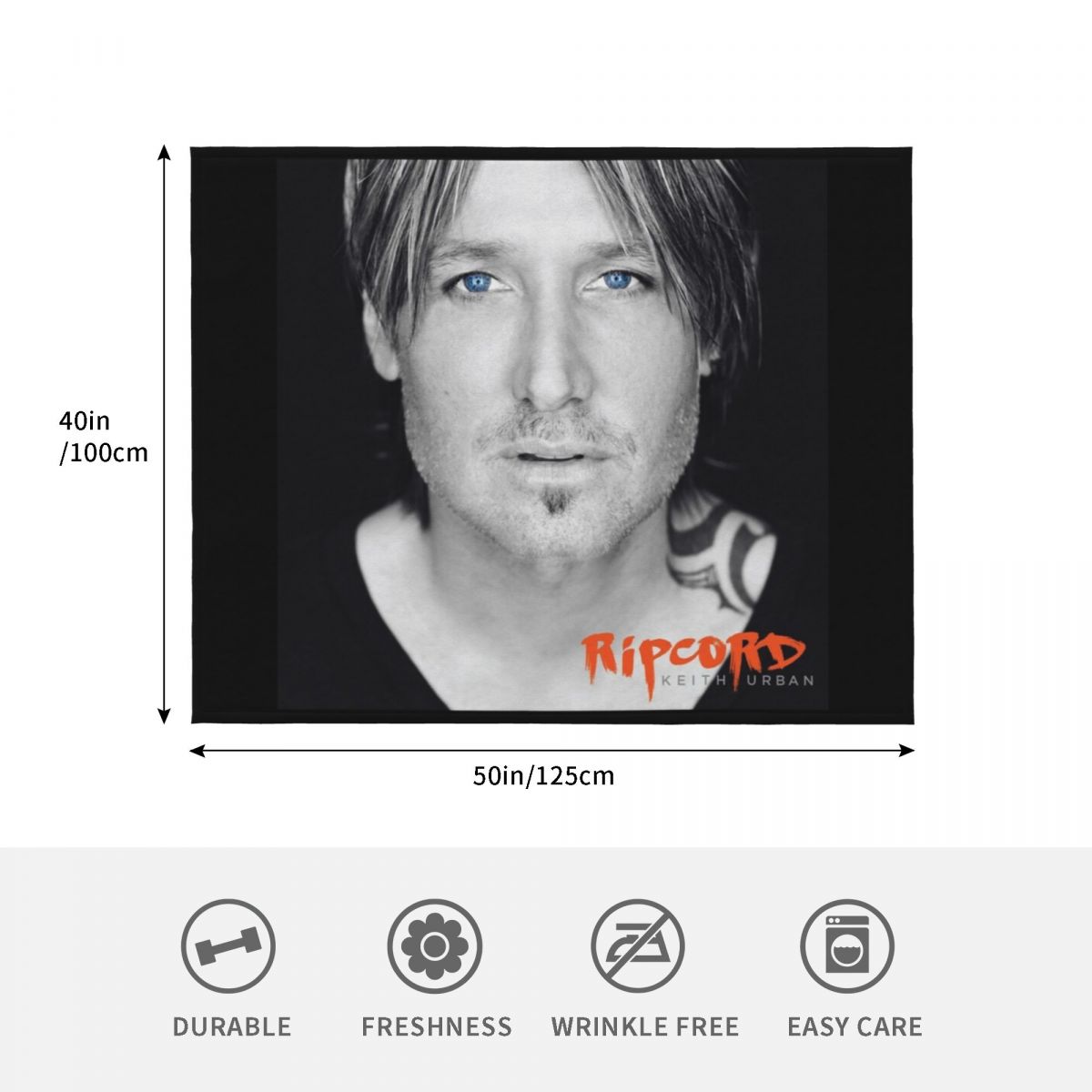 Keith Urban Ripcord Throw Blan - Anime Cosplay Idea 评论和价格