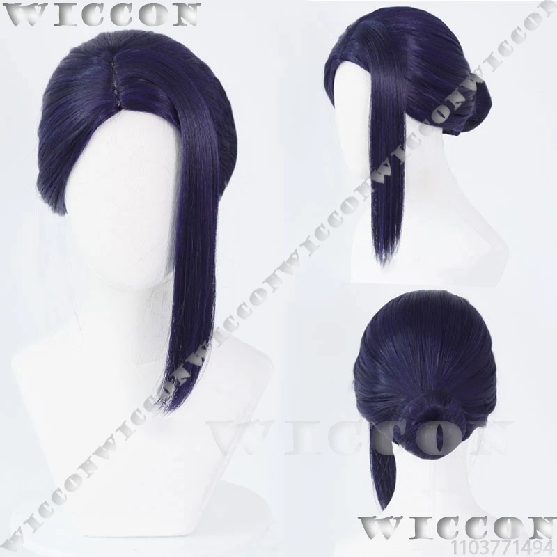 x;3,f6'b7\g,Caitlyn Kiramman A - Anime Cosplay Blue Hair 评论和价格