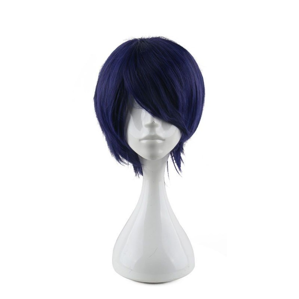 Persona 5 Fox Yusuke Kitagawa  - Anime Cosplay Blue Hair 评论和价格