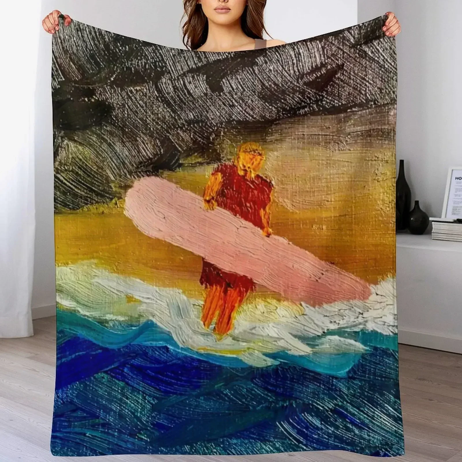 The Surfer! Throw Blanket cosp - Anime Cosplay Idea 评论和价格