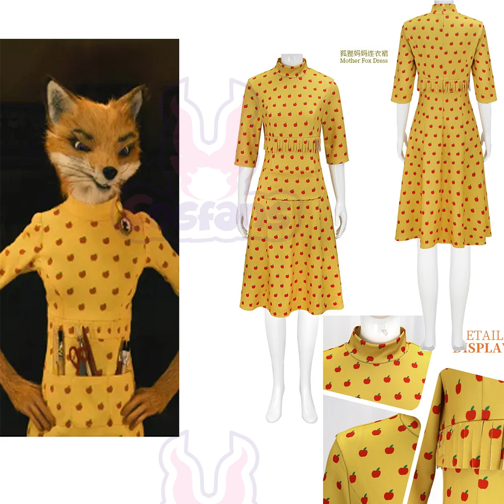 Movie Fantastic Mr Fox Mrs Fox - Anime Cosplay Ladies 评论和价格