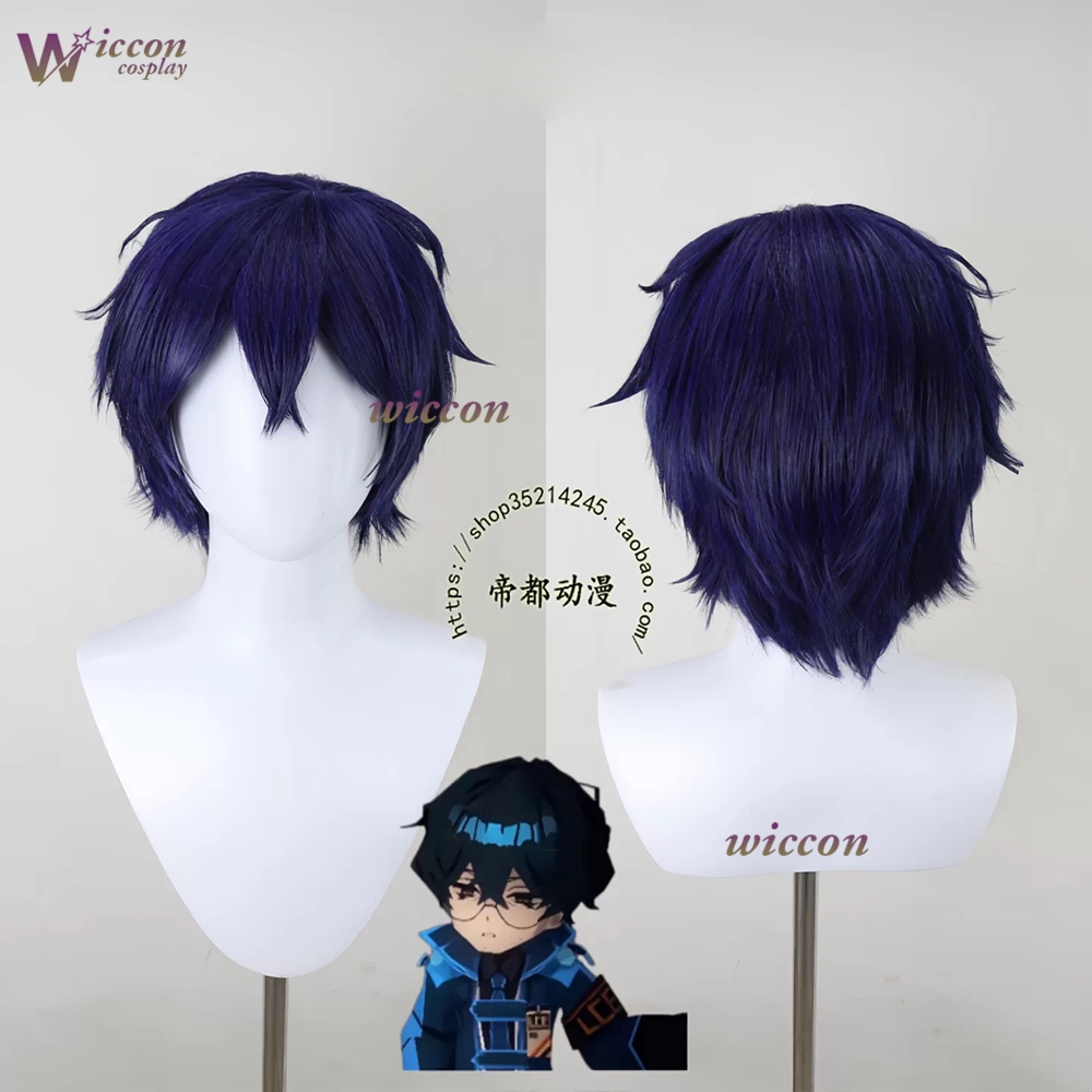 Game Limbus Company Hohenheim  - Anime Cosplay Blue Hair 评论和价格